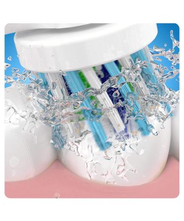 Oral-B Cross Action Electric Toothbrush Replacement Brush Heads - 4 Pack - Buy Online on GoSupps.com