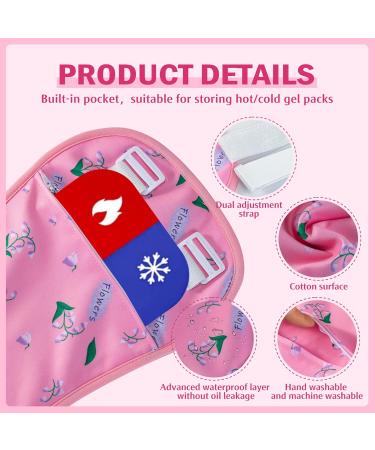 Buy SUNAI 2 Pcs Organic Castor Oil Pack Wraps for Waist & Neck - Reusable Detox for Liver Pink Cotton - Buy Online on GoSupps.com