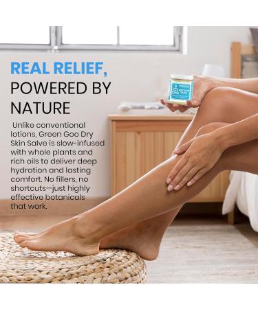 Green Goo Dry Skin Salve All-Natural Moisturizer for Hydrating The Body & Face Helps Alleviate Symptoms of Chronic Skin Conditions 4 Oz Dry Skin 4 Ounce (Pack of 1) - Buy Online on GoSupps.com
