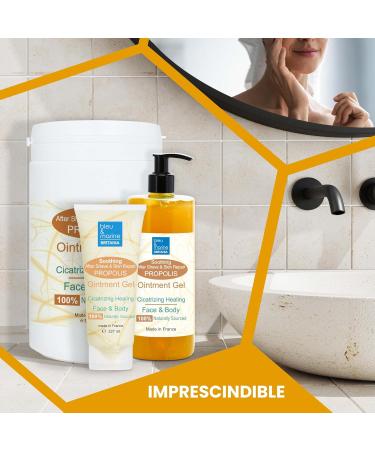 Pyrenees Care Balm Healing Gel Propolis Rescue Ointment Antimicrobial Properties Accelerates Healing Antioxidant Soothing and Moisturizing Cracks Acne Gel 500 ml - Buy Online on GoSupps.com
