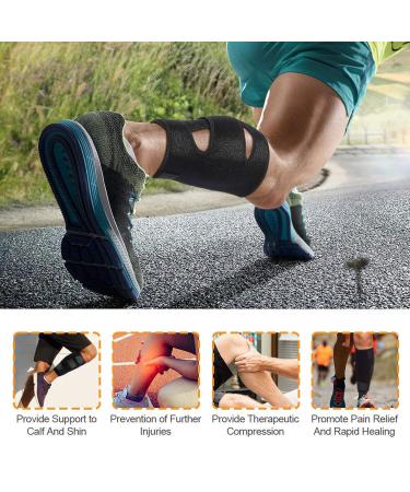 Dhweku Wadenbandage - Premium Calf Compression Socks for Sports & Relaxation | Support Stockings for Men & Women - Buy Online on GoSupps.com