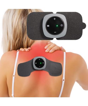 Wireless Rechargeable Mini TENS - Muscle Stimulator & Targeted Pain Relief - Professional Strength for Back Muscle Pain Sciatica Neck Knee Arthritis Stressed & Sore Muscles