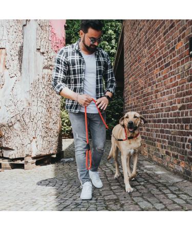 HUNTER Freestyle Dressage Dog Collar - Robust Weatherproof Pull Stopper in Red (Size S 35) - International Shipping Available - Buy Online on GoSupps.com