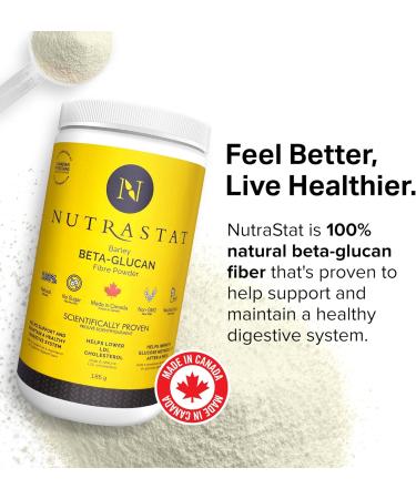 Sunny Boy Foods - NutraStat high-concentration Barley Beta-Glucan soluble fiber powder for Gut and Heart Health - Buy Online on GoSupps.com