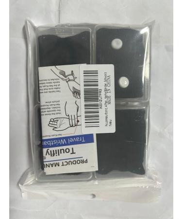 Acupressure Tape & Bracelets for Nausea Relief | 4-Pair Set | Pregnancy & Motion Sickness Support - Buy Online on GoSupps.com