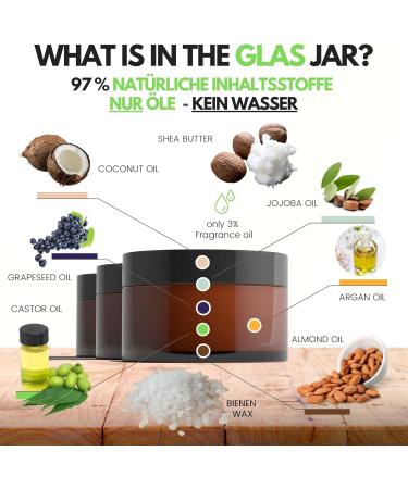 Cedarwood & Sandalwood Beard Wax for Men - Hair Growth & Moisturizer | Bartstoppel Barber Co - Buy Online on GoSupps.com