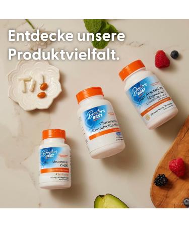 Doctor's BEST High Absorption Magnesium 200mg - 120 Tablets - Buy Online on GoSupps.com