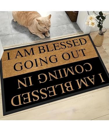 Outdoor Door Mat | Outdoor Floor Mat | Non-Slip with Welcome Message for Porch Kitchen Indoor Garden Apartment Garage - Buy Online on GoSupps.com