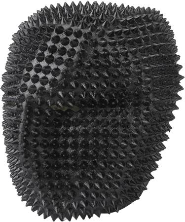Shop Unique Black Spikes Face Cover - Perfect for Halloween Music Festivals & Cosplay | Easy to Wear & Clean - Buy Online on GoSupps.com