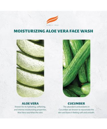 Himalaya Aloe Vera Face Wash Without Soap With cucumber gentle moisturizing Facial Care Wash 150ml 2 PACK - Buy Online on GoSupps.com
