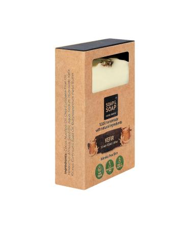 Buy Handmade Natural Kefir Bar Soap - Luxurious Moisturizing & International Shipping Available - Buy Online on GoSupps.com