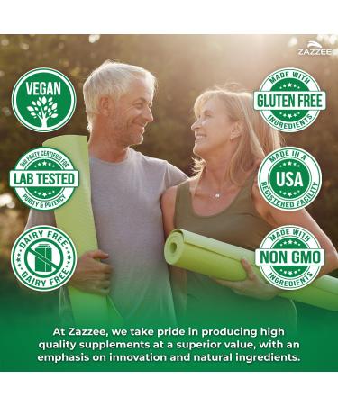 Zazzee USDA Organic Ginger Root 20:1 Extract 6000 mg Strength Standardized to 5% Gingerols 100 Vegan Capsules 20X Potency Digestive and Stomach Support Non-GMO All-Natural Made in The USA - Buy Online on GoSupps.com