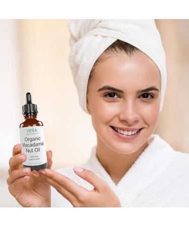 Buy 100% Pure Organic Macadamia Nut Oil - Unrefined Cold-Pressed for Face Skin Hair & Nails - Reduce Breakage & Even Skin Tone - International Shipping Available - Buy Online on GoSupps.com