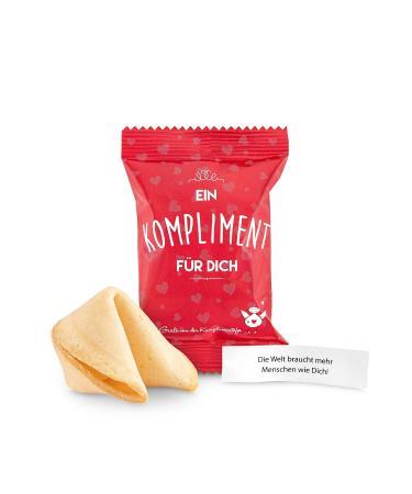 Happiness Cookies - 30 Lucky Compliment Cookies | Perfect Mother's Day Gift Birthday Joy Wedding Treats & Advent Calendar Filler - Buy Online on GoSupps.com