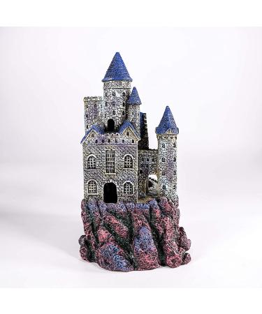 Penn-Plax Age-of-Magic Wizards Castle Aquarium Decoration | Large 10 | Safe for Freshwater & Saltwater Fish Tanks - Buy Online on GoSupps.com