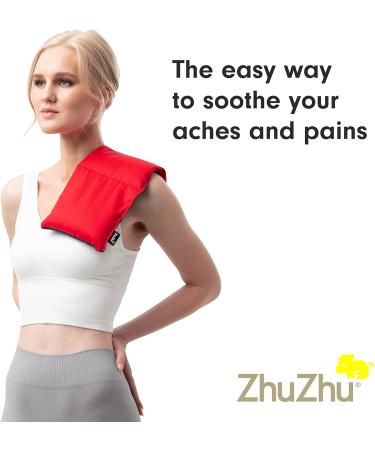 Zhu-Zhu Soothing Heat Pack - Navy Fleece & Red Twill Microwave Wheat Bag - Microwavable Soothing Heat Therapy Pad Zhu-Zhu Soothing Heat Pack - Microwave Wheat Bag - Buy Online on GoSupps.com