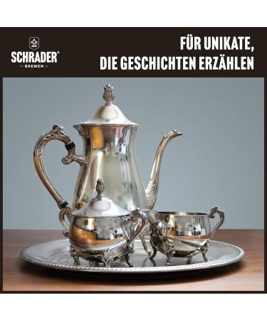 Schrader Silver Cleaning Cloth - Polish & Care for Jewelry | Natural Fabrics | 1 Made in Germany - Buy Online on GoSupps.com