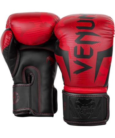 Buy Venum Elite Boxing Gloves Red Camo 10 Oz | International Shipping Available - Buy Online on GoSupps.com