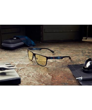 Buy Gunnar Vertex Gaming Glasses - Smoke Frame & Amber Lens | Anti-Blue Light 65% Blue Light Protection | Perfect for Gamers | Global Shipping - Buy Online on GoSupps.com