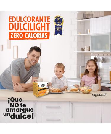 Dulci Light Sucralose Sweetener Sticks - 500 Calorie-Free Natural Sugar Substitute for Drinks & Food - Individually Packed - Buy Online on GoSupps.com