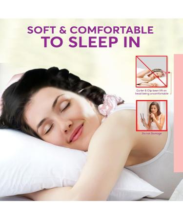 HIMU Heatless Hair Curler Set - Overnight Heatless Curls | Hair Curlers No Heat & Damage to Hair Heatless Curling Rod Headband Heatless Curlers for Long Hair & Short Heatless Curls Headband (Rainbow) - Buy Online on GoSupps.com