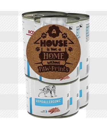 AETN Creations Hypoallergenic Wet Dog Food in Loaf 6 x 400g Cans Gently Cooked Sensitive Recipe for Adult Dogs with AETN Exclusive Coaster - Buy Online on GoSupps.com