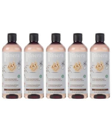 sarcia.eu ITINERA - Soothing body wash with oats from Veneto 95% natural ingredients 370 ml 5 pieces