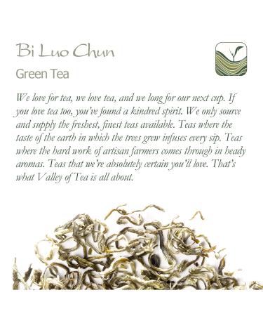 Buy Bi Luo Chun Green Tea - Authentic Loose Leaf Chinese Tea - 100g Premium Quality - Buy Online on GoSupps.com