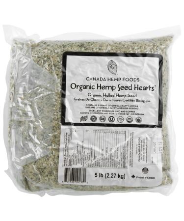 Canada Hemp Foods Organic Hemp Seeds 5 Pound Bag