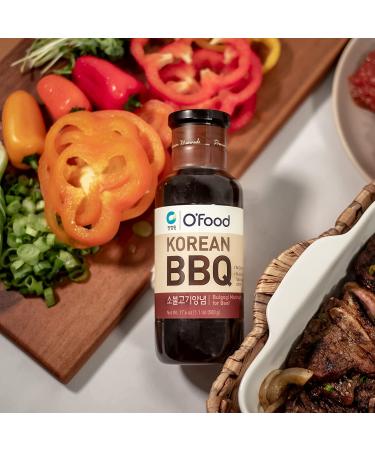 Chung Jung One O'Food Korean BBQ Bulgogi Sauce & Marinade for Beef 17.6 oz - Authentic Flavor for Delicious BBQ - 1 Pack - Buy Online on GoSupps.com
