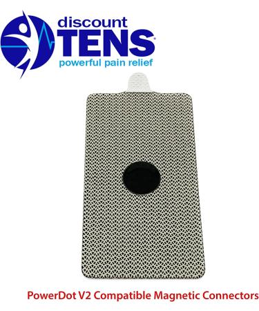PowerDot 2.0 Compatible Electrodes with Magnetic Connector. 12 Premium PowerDot 2.0 Compatible Replacement Pads (Version 2 - Magnetic) Version 2.0 - Magnetic - Buy Online on GoSupps.com