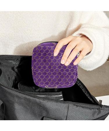Anna Cowper Gold Mermaid Purple Sanitary Napkin & Menstruation Cup Storage Bag - Portable Period Bags for Women & Teens | Multi-Color - Buy Online on GoSupps.com