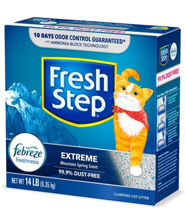 Fresh Step Febreze Scented Clumping Cat Litter - Extreme Odor Control - Buy Online on GoSupps.com