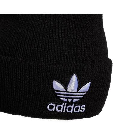 adidas Originals Trefoil Beanie - One Size, Black/White - Buy Online on GoSupps.com
