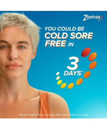 Zovirax Cold Sore Cream Cold Sore Treatment That Speeds Healing Time 2 g - Buy Online on GoSupps.com