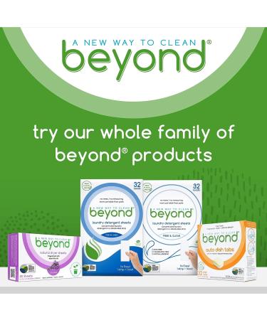 Beyond Natural Eco-Friendly Dryer Sheets - Recyclable Packaging - 80ct Box - Buy Online on GoSupps.com