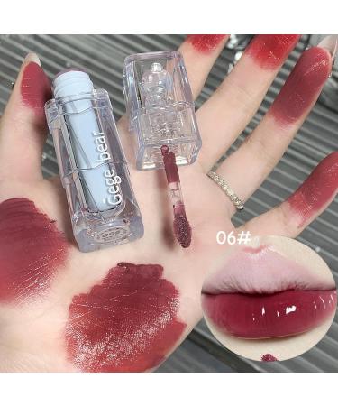 6 Colors Bear Hydrating Lip Gloss Set | Natural Plumping Lip Stain & Moisturizing Liquid Lipstick for Women & Girls - Buy Online on GoSupps.com