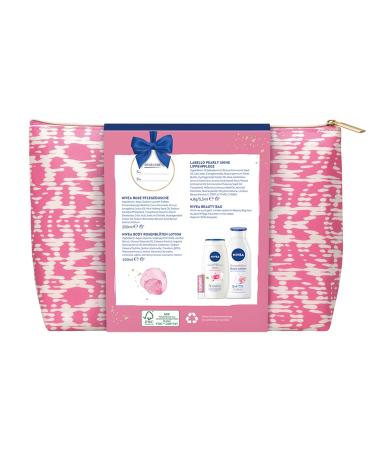Nivea Travel Love Gift Set for Women | Pampering Beauty Set with Shower Gel Body Lotion & Cultural Bag | Perfect Moisturizing Care Gift - Buy Online on GoSupps.com