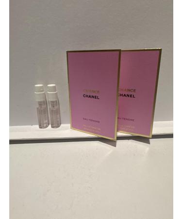 Set of 2 - Chance Eau Tendre for Women Eau De Parfum Spray 0.05oz/1.5ml Vial Sampler - Buy Online on GoSupps.com