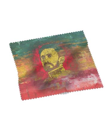 Urban Backwoods Haile Selassie Portrait I Microfiber Cloth Glasses Cleaning Cloth