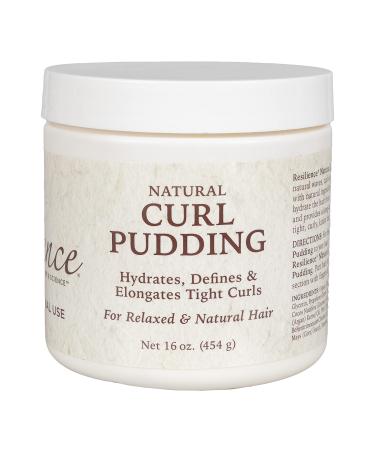 Gold Banner Beauty RESILIENCE Curl Pudding 16oz Moisturizing & Hydrating Formula to Define & Enhance Curl Formation for All Curl Types Vegan & Cruelty-Free for Beautiful Bouncy Curls