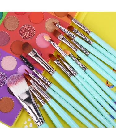 UCANBE 54 Colors Splashy Candies Eyeshadow Palette + 15pcs Makeup Brush Set - Highly Pigmented Eye Shadows for Long-Lasting, Waterproof Makeup with Easy Blending - Bright Colors, Matte, Metallic, Shimmer, Glitter - Includes Brushes - Buy Online on GoSupps.com