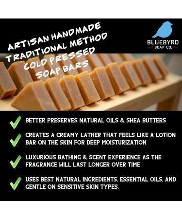 BLUEBYRD 100% Natural Black Currant & Vanilla Soap Bar - Vegan Paraben-Free Moisturizer for Sensitive Skin | Organic Oils & Natural Fragrance - Buy Online on GoSupps.com