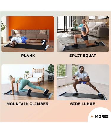 LifePro Exercise Slide Board - Extra-Slick Mat for Endurance & Strength Building - Buy Online on GoSupps.com