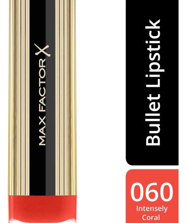 Max Factor Colour Elixir Lipstick Intensely Coral 060 with Vitamin E - 1 Count - Buy Online on GoSupps.com