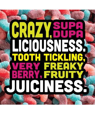 Trolli Sour Brite Crawlers - Very Berry Gummy Worms | Sweet & Sour Candy 7.2 oz (Pack of 1) - International Shipping Available - Buy Online on GoSupps.com