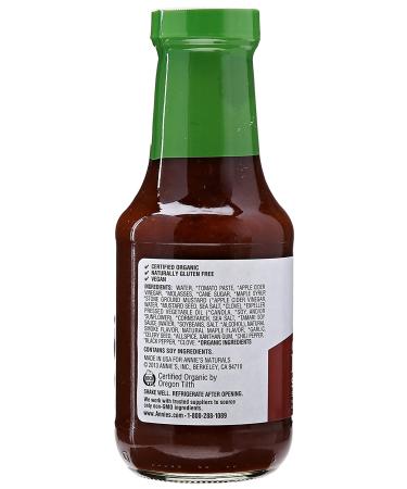 Annie's Naturals Organic BBQ Smokey Maple Sauce - 12 oz (340 g) | Delicious, Gluten-Free, All-Natural Flavor - Buy Online on GoSupps.com