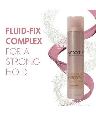 Nexxus Maximum Hold Finishing Hair Spray for Control Hold Hairspray for Women Hair Styling 10 oz - Buy Online on GoSupps.com