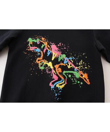 Boys Dinosaur Sweatshirt | Kids Cotton Jumper | Long Sleeve Pullover | Toddler Girls & Baby Clothes | 1-8 Years | Size 6-7 | Dinosaur 03 - Buy Online on GoSupps.com