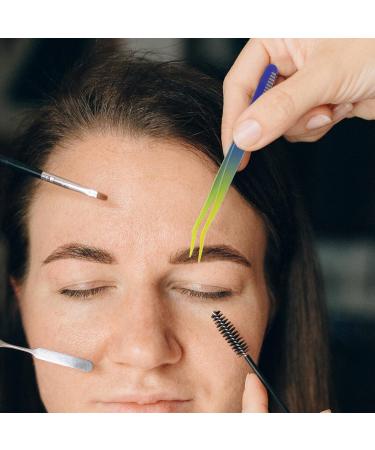 Minkissy 2-in-1 Eyelash Tweezers Set - Curved Stainless Steel Applicator & Jewelry Clip for False Lashes & Nails - International Shipping Available - Buy Online on GoSupps.com